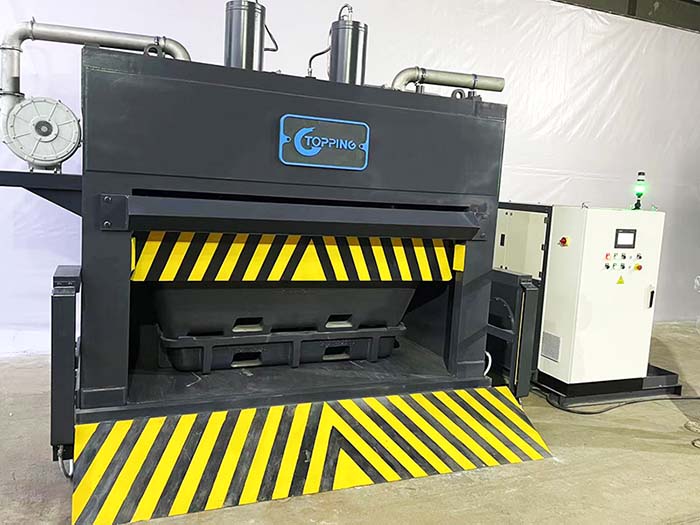 Aluminum dross press system 2 Aluminum dross press system 2
